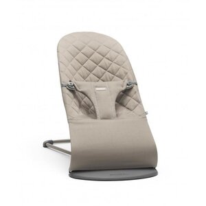 BabyBjörn Bliss lamamistool Wovven/Classic quilt, Sand Grey - Joie
