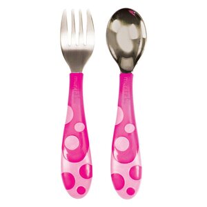 Munchkin Toddler Fork & Spoon Set   - BabyOno