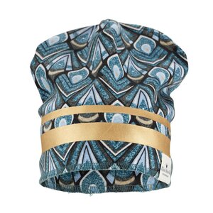 Elodie Details Winter Beanie Gilded Everest Feathers 0-6m  - NAME IT