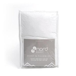Nordbaby puuvillane tekk ja padi 100x130cm/ 40x60cm - Nordbaby