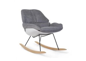 Childhome Rocking Lounge Chair Grey - Childhome