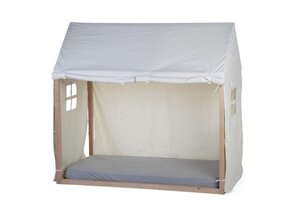 Childhome Tipi maja voodiraami kate 70*140cm valge - Nordbaby