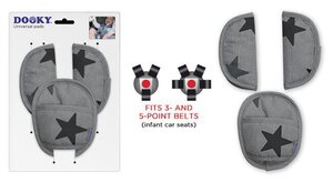 Dooky Universal Pads - Grey Stars - KneeGuardKids