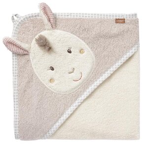 Fehn hooded towel 80x80cm, Llama - Elodie Details