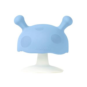 Mombella närimisrõngas Mushroom Light Blue  - Nuvita