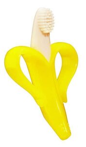 Baby Banana Infant Toothbrush Yellow - BabyOno