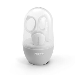 BabyOno baby nail set Grey - Nuvita