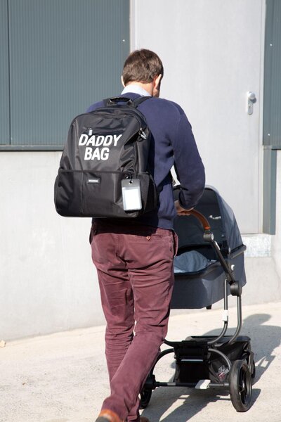 Childhome Daddy Backpack Black - Childhome