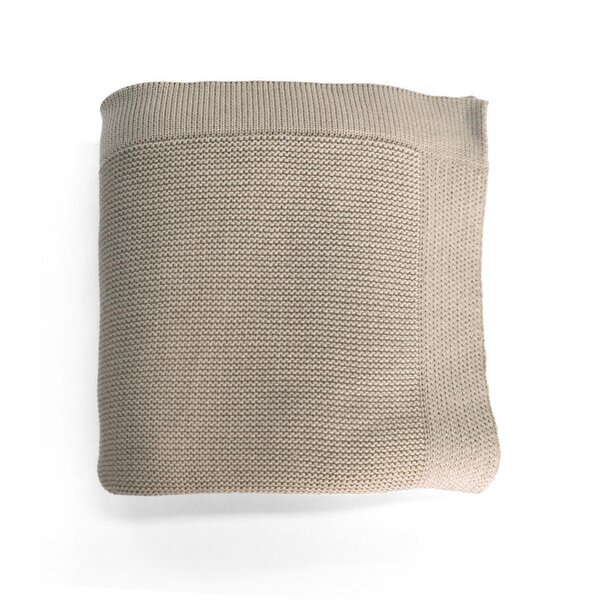 Nordbaby Knitted Bamboo Blanket 100x80cm, Bambi Dune - Nordbaby