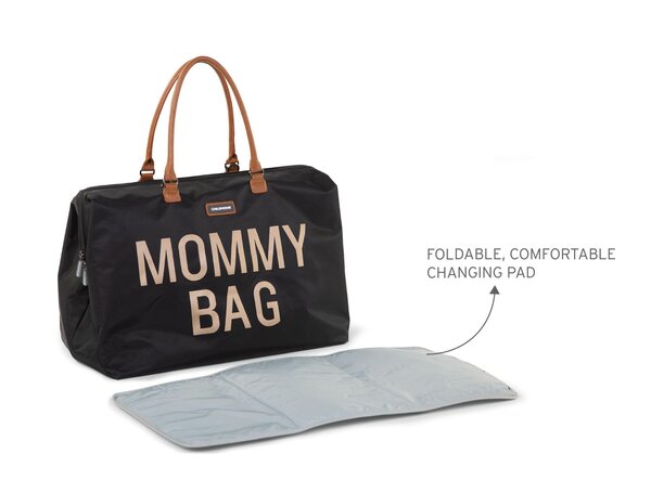 Childhome Mommy Bag nursery bag Black/Gold - Childhome