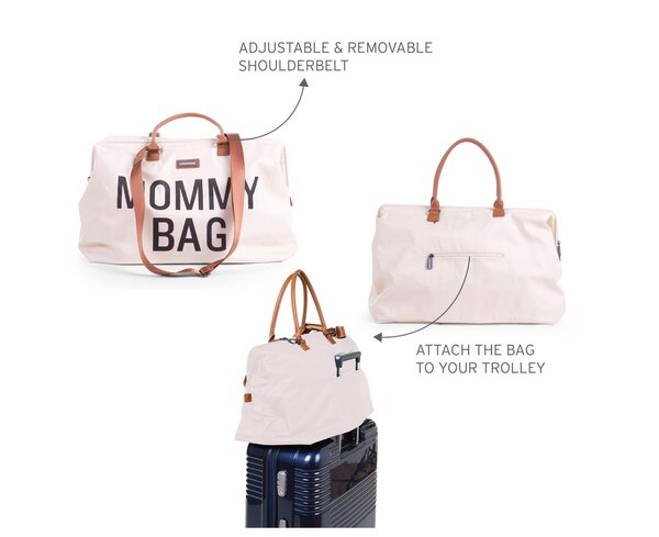 Childhome Mommy Bag сумка Offwhite/Black - Childhome