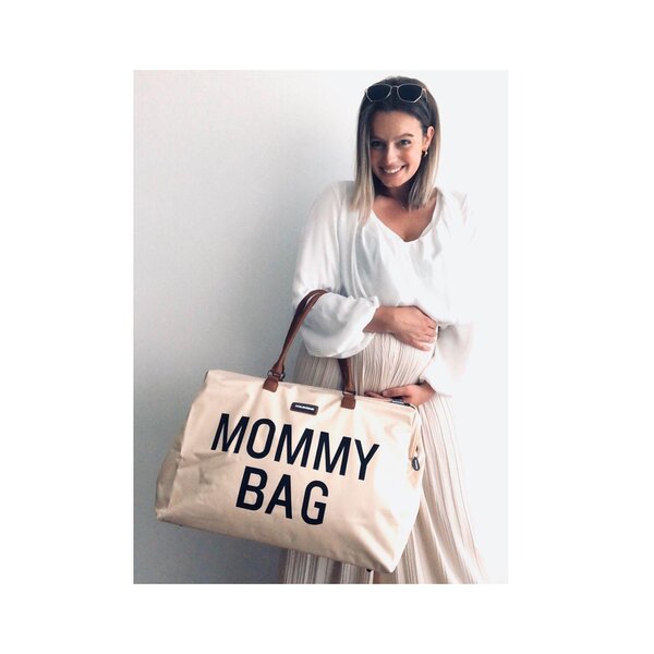 Childhome Mommy Bag сумка Offwhite/Black - Childhome