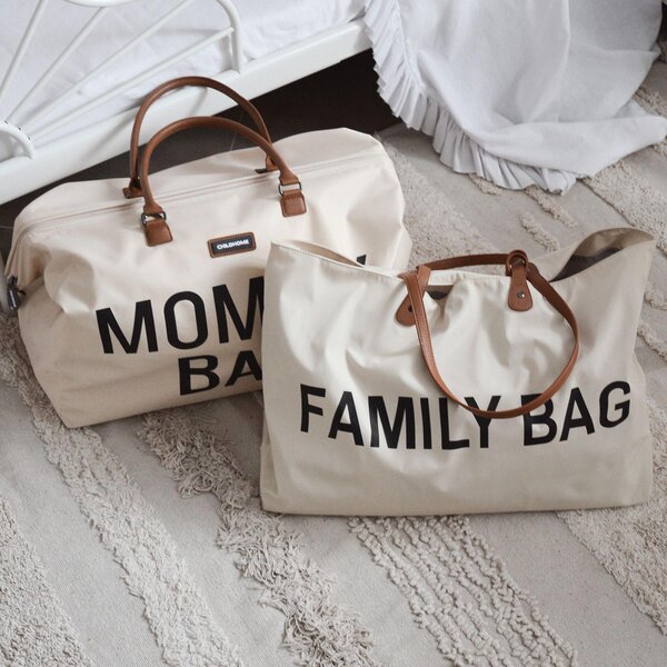 Childhome Mommy Bag сумка Offwhite/Black - Childhome