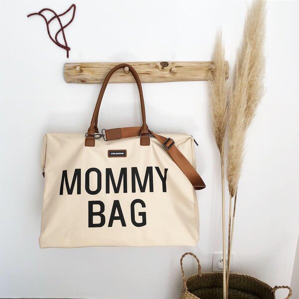 Childhome Mommy Bag сумка Offwhite/Black - Childhome