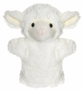 Teddykompaniet handpuppet 28cm, Lamb - Teddykompaniet