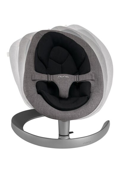 Nuna Leaf Grow lamamistool mängukaarega Charcoal  - Nuna
