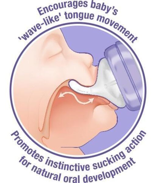 Lansinoh naturalWave® Slow flow teats GB 2pcs - Lansinoh