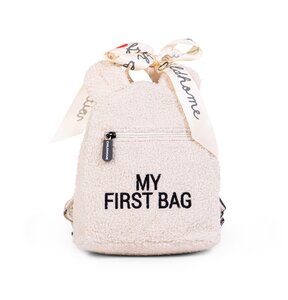 Childhome laste seljakott My First Bag Teddy Off White - Elodie Details