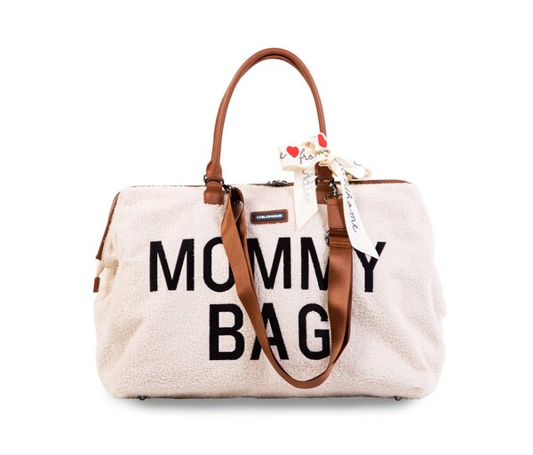 Childhome Mommy Bag сумка Teddy OffWhite - Childhome
