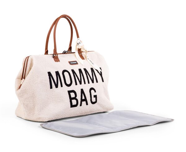 Childhome Mommy Bag сумка Teddy OffWhite - Childhome