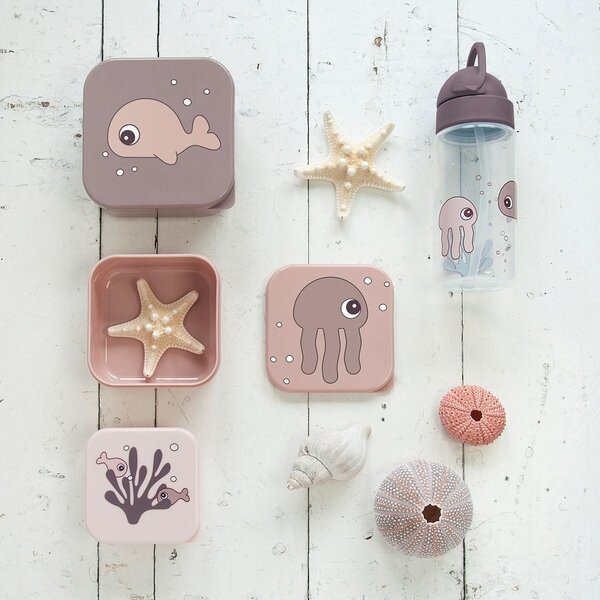 Done by Deer straw bottle 350ml, Sea friends - Done by Deer