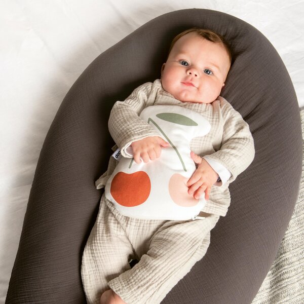 Doomoo Comfy Big nursing pillow, Tetra Grey - Doomoo