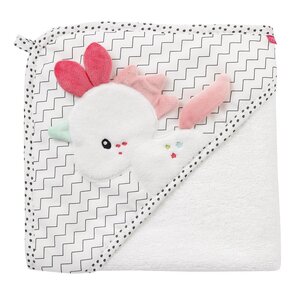 Fehn hooded bath towel 80x80cm, Unicorn - Elodie Details