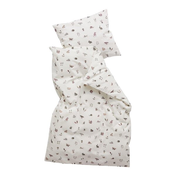 Leander Junior Bedding, 100x140 cm, Forrest Dusty Rose  - Leander