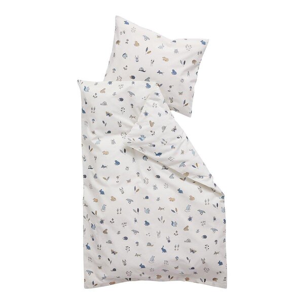 Leander voodipesukomplekt 100x140cm, Forrest Dusty Blue - Leander