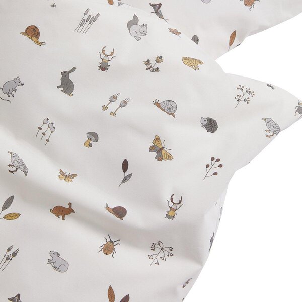 Leander Junior Bedding, 100x140 cm, Forrest Cappuccino   - Leander