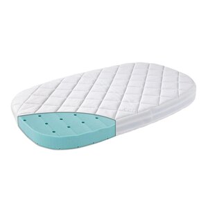 Leander Mattress for Classic baby cot, Premium White - Leander