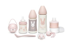 Suavinex Welcome Baby dāvanu komplekts Hygge Pink - Suavinex