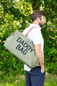Childhome сумка Daddy bag - canvas Khaki - Childhome