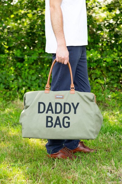 Childhome сумка Daddy bag - canvas Khaki - Childhome