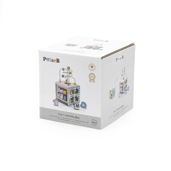 PolarB puidust motoorikakeskus 5in1 - PolarB