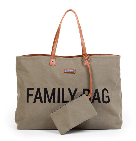 Childhome Family bag canvas Kaki - Childhome