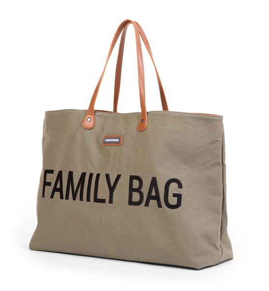 Childhome Family bag canvas Kaki - Childhome
