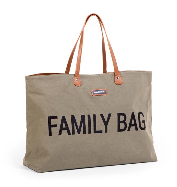 Childhome Family bag canvas Kaki - Childhome