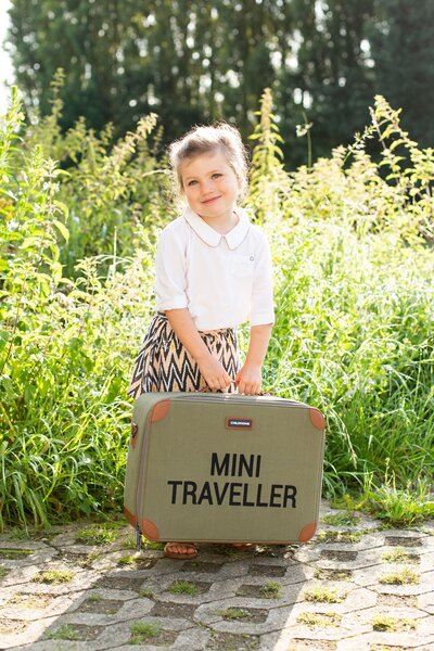 Childhome Mini Traveller reisikohver Kaki - Childhome