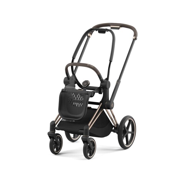 Cybex Priam V4 stroller set Sepia Black, frame Rose Gold - Cybex