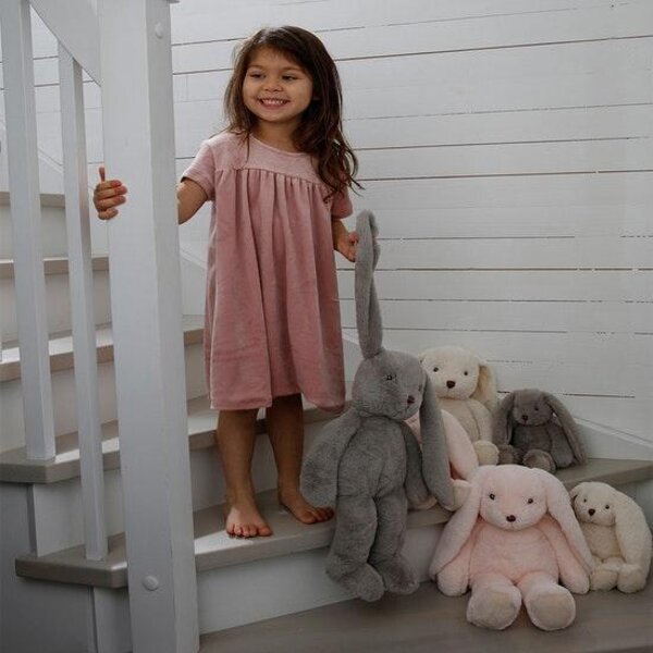 Teddykompaniet pehme mänguasi jänes 30cm, Svea, Grey - Teddykompaniet