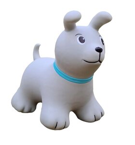 Gerardos Toys Jumpy hopper grey Dog - Gerardos Toys