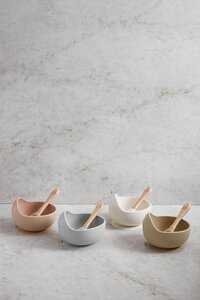 Elodie Details Silicone Bowl Set Mineral Green  - Elodie Details