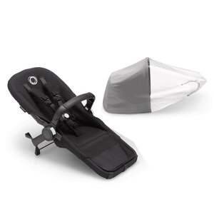 Bugaboo Donkey 5 duo extension set Midnight Black - Bugaboo