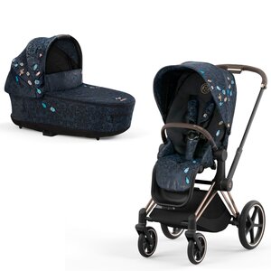 Cybex Priam V4 stroller set Jewels of Nature, Rose Gold frame - Joie