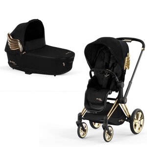 Cybex Priam V4 stroller Set Jeremy Scott Wings Black - Cybex