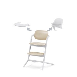 Cybex Lemo 3in1 söögitooli komplekt Sand White - Cybex