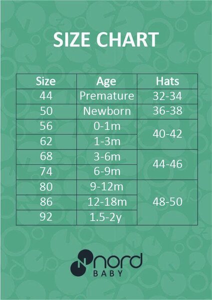 Nordbaby Merino wool bonnet Jule - Nordbaby
