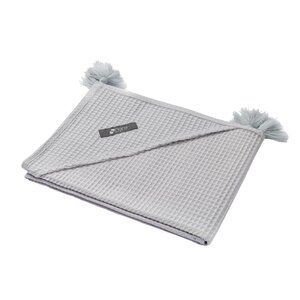 Nordbaby kapuutsiga vannilina 100x100cm, Taf Light Grey - Nordbaby