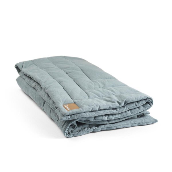 Elodie Details Quilted Blanket 100x100cm, Pebble Green - Elodie Details